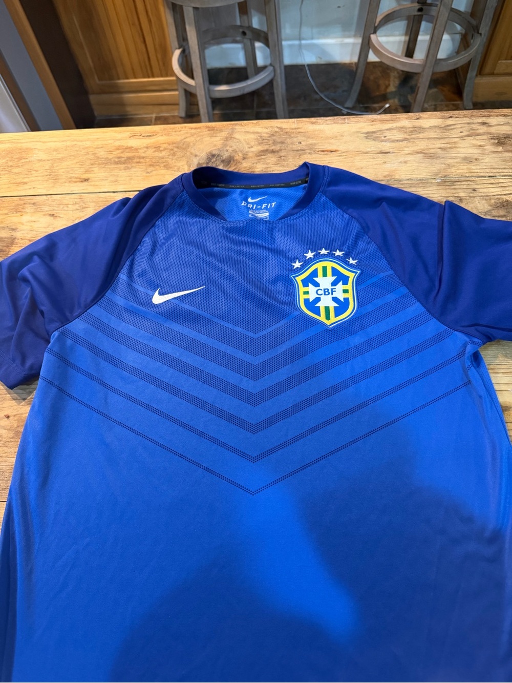 Nike Blue Dri-FIT Football Jersey